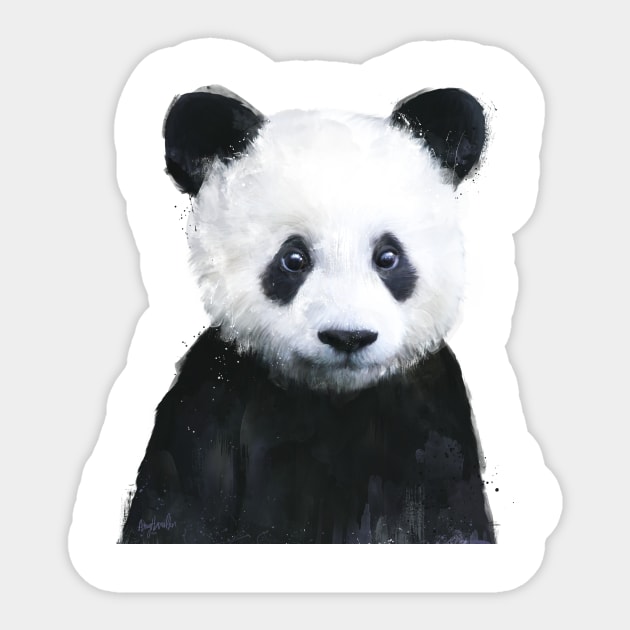 Little Panda Sticker by Amy Hamilton